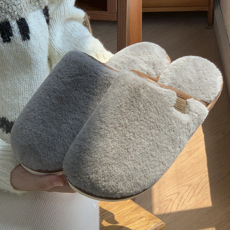 #32 - Unisex Non-Slip Plush Slippers
