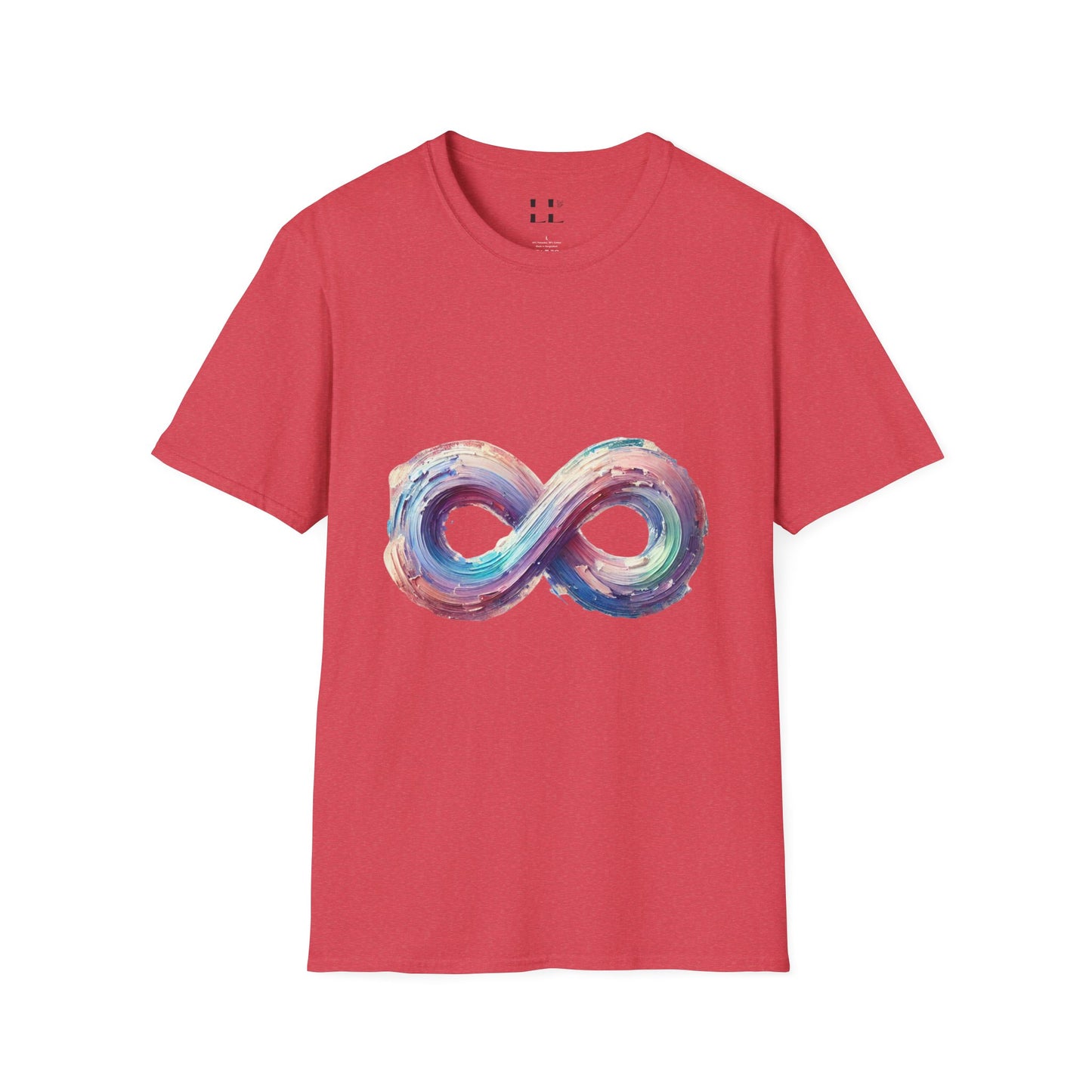 Vibrant Pastel Infinity T-Shirt - Perfect for Spring and Summer Celebrations & Gift