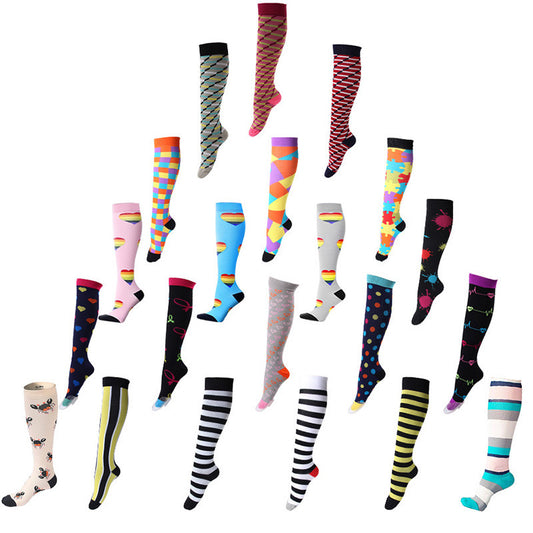 Nurse-Running-Cycling Breathable Compression Stockings