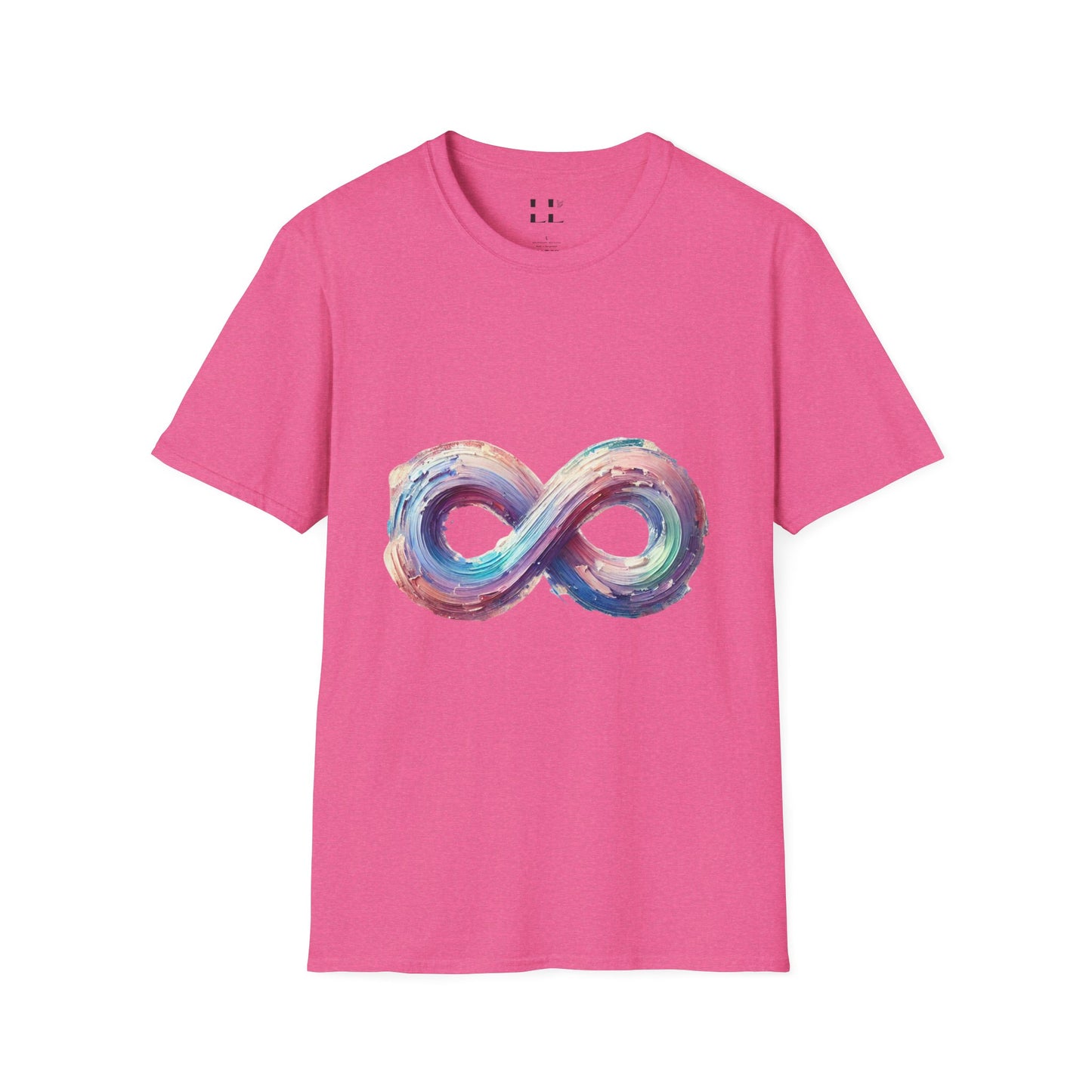 Vibrant Pastel Infinity T-Shirt - Perfect for Spring and Summer Celebrations & Gift
