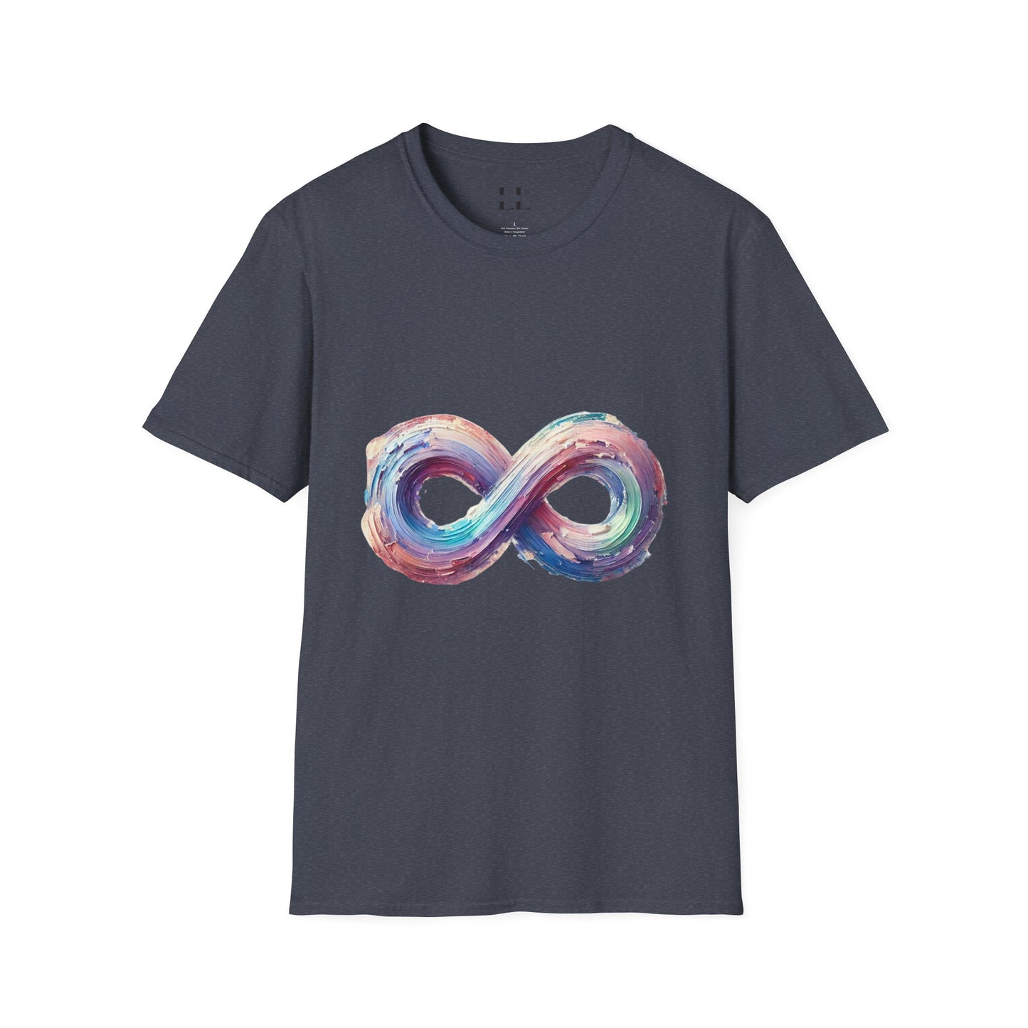 Vibrant Pastel Infinity T-Shirt - Perfect for Spring and Summer Celebrations & Gift