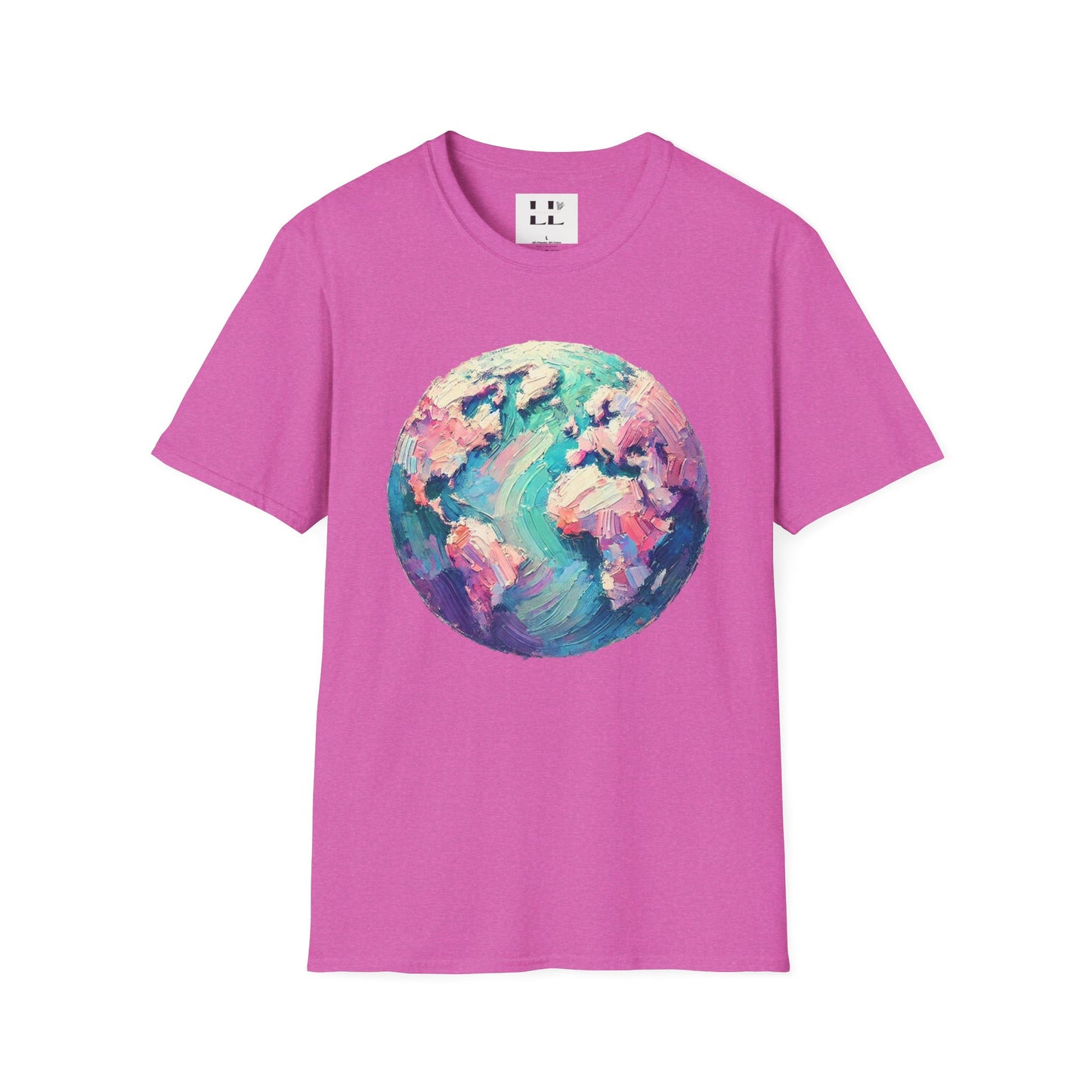 Vibrant Pastel Earth T-Shirt - Perfect for Spring and Summer Celebrations & Gift