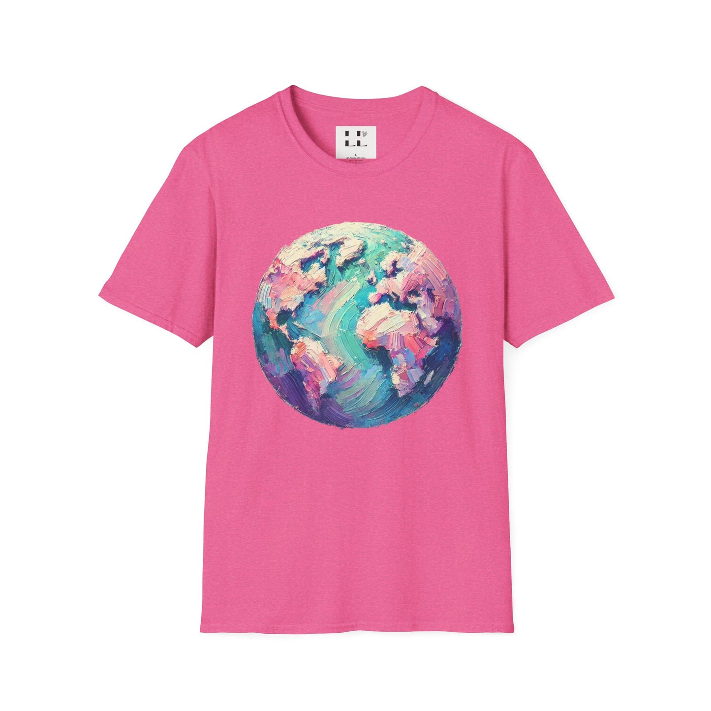Vibrant Pastel Earth T-Shirt - Perfect for Spring and Summer Celebrations & Gift