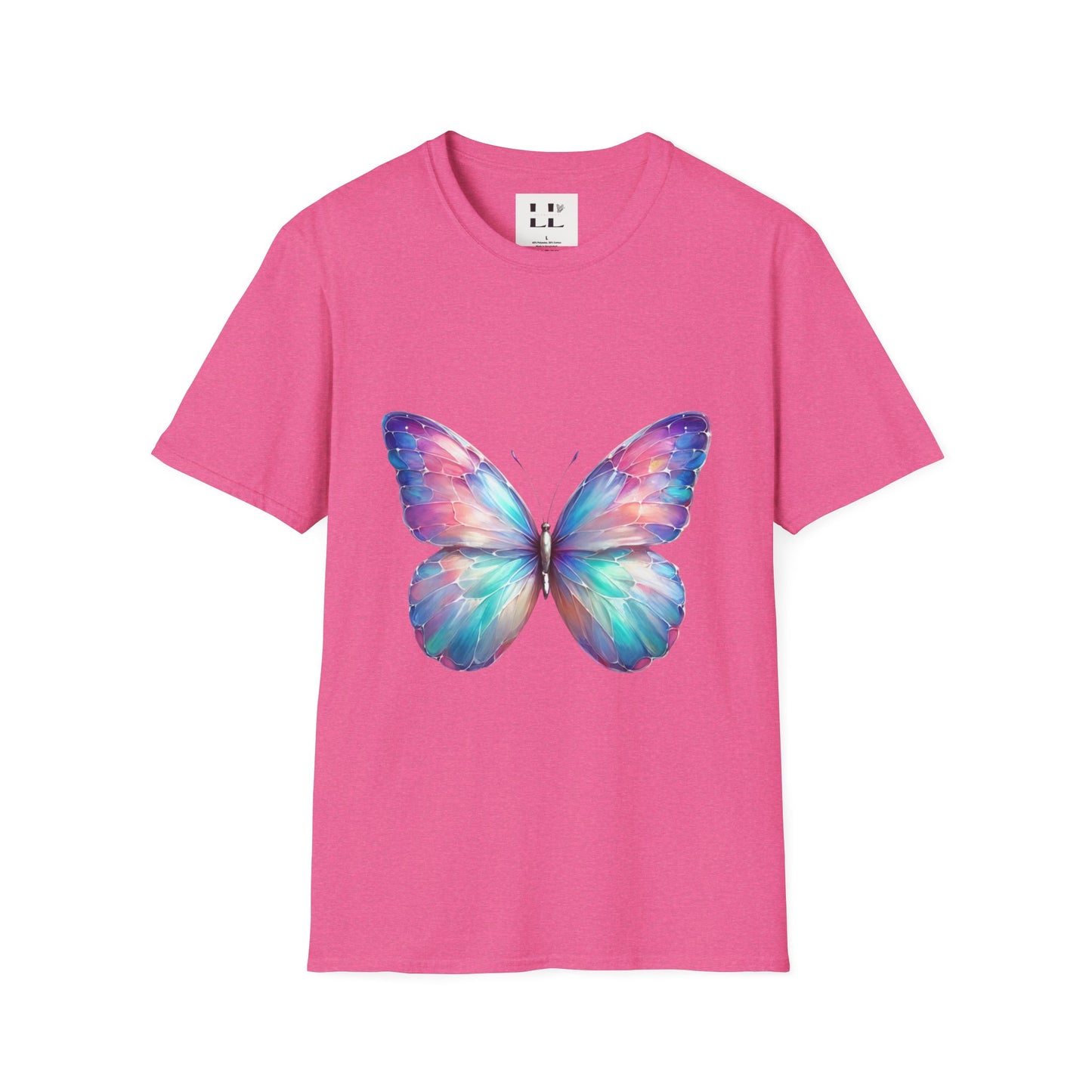 Vibrant Pastel Butterfly T-Shirt - Perfect for Spring and Summer Celebrations & Gift