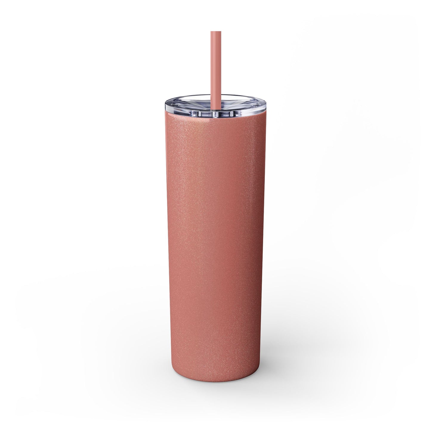 20oz Skinny Tumbler with Straw - Sip. Smile. Repeat.