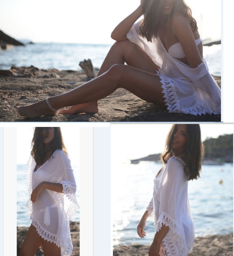 Tasseled Beach Cover-up