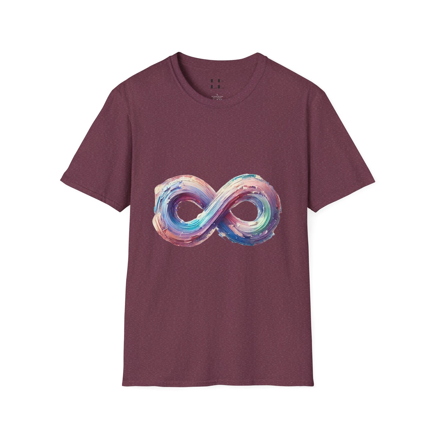 Vibrant Pastel Infinity T-Shirt - Perfect for Spring and Summer Celebrations & Gift