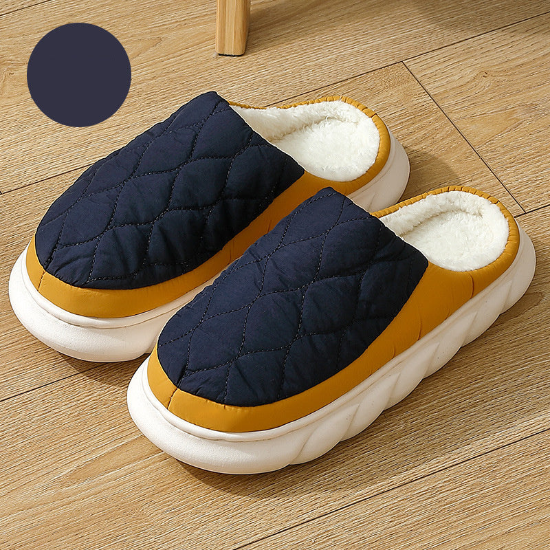 #48 - Plaid Down Slippers