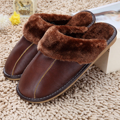 #17 - Unisex Leather Slippers