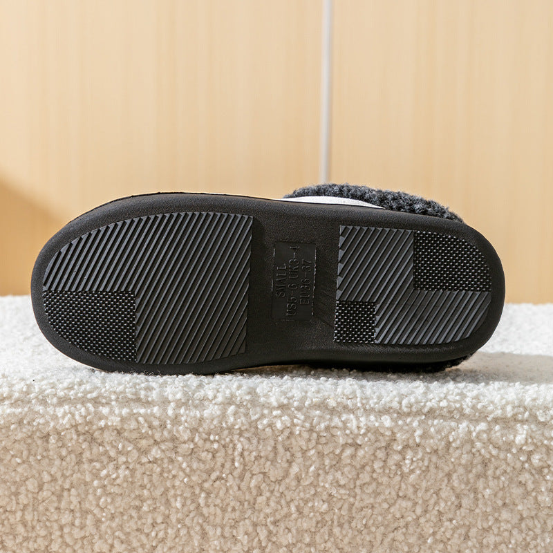 #4 - Men's Cotton Winter House Slippers