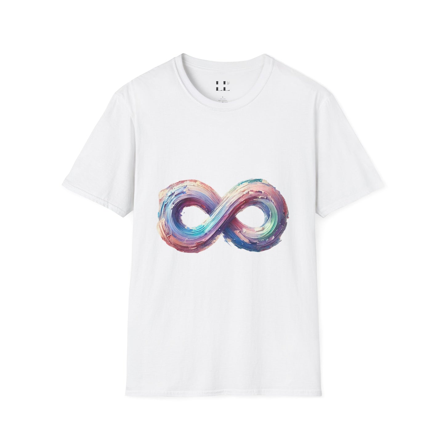 Vibrant Pastel Infinity T-Shirt - Perfect for Spring and Summer Celebrations & Gift