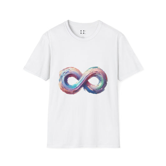 Vibrant Pastel Infinity T-Shirt - Perfect for Spring and Summer Celebrations & Gift