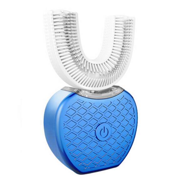 360° Automatic Toothbrush with Whitening Blue Light