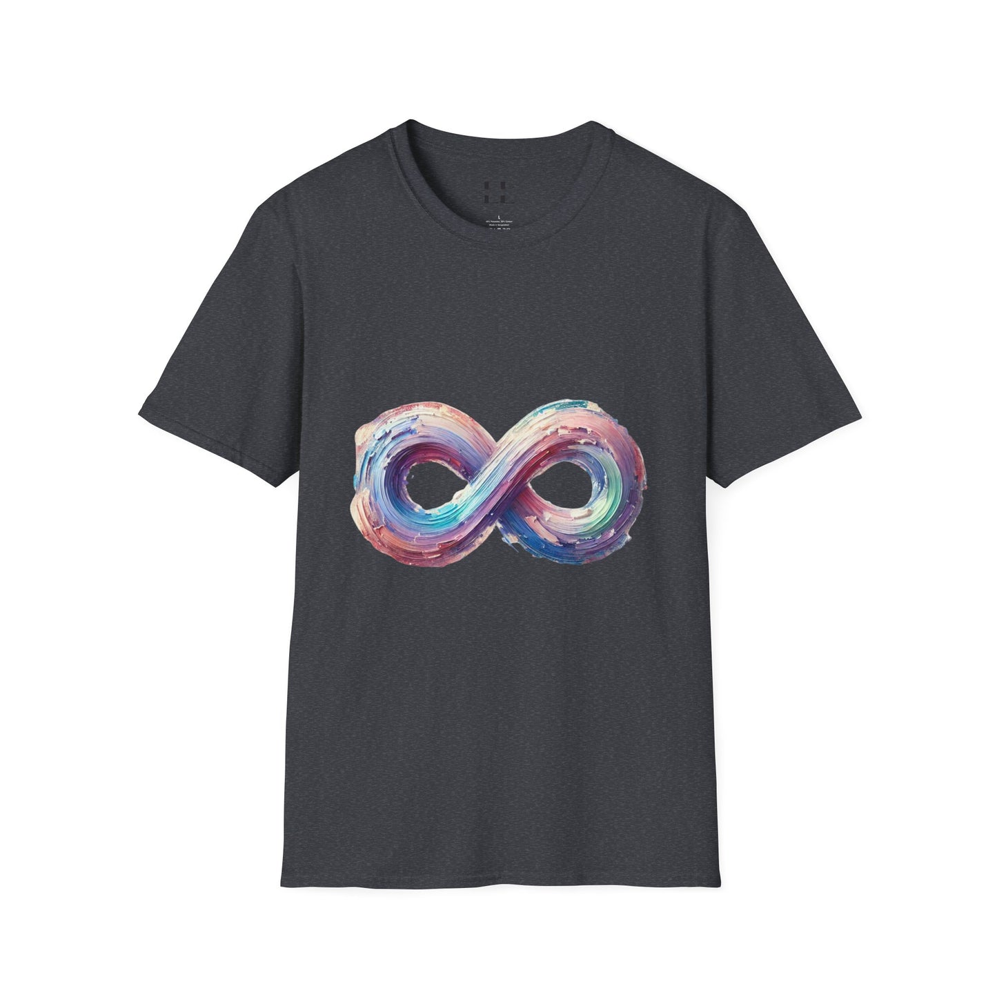 Vibrant Pastel Infinity T-Shirt - Perfect for Spring and Summer Celebrations & Gift