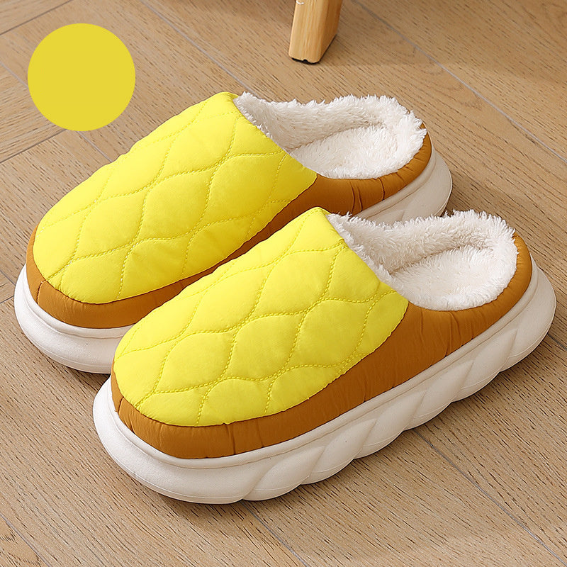 #48 - Plaid Down Slippers