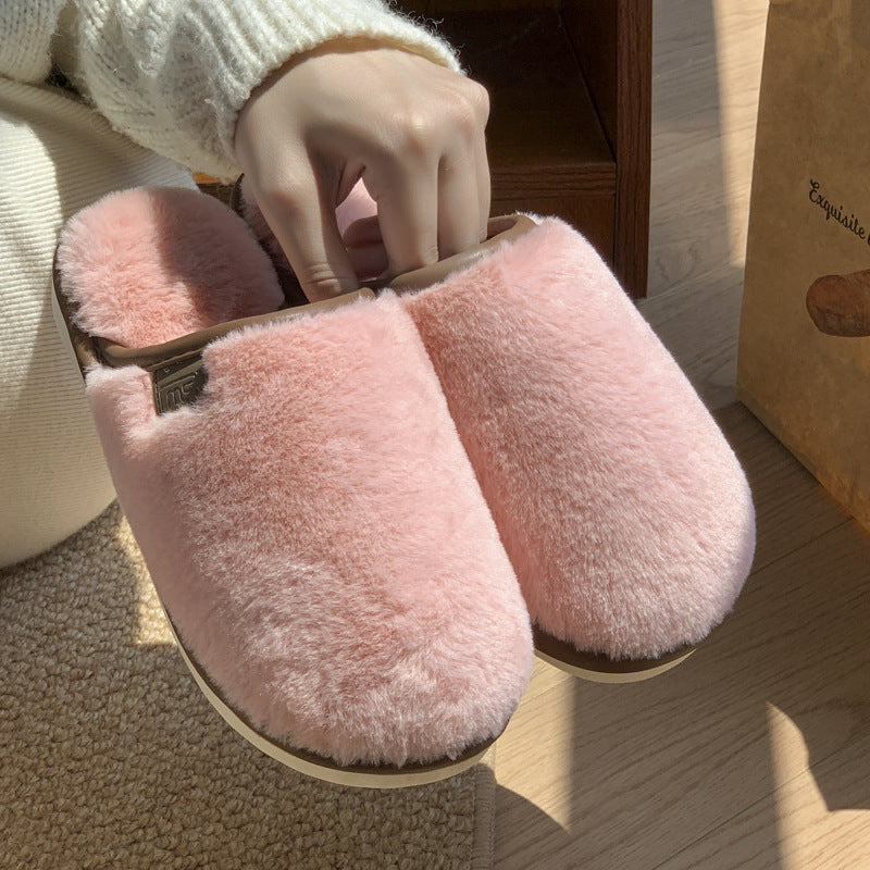 #32 - Unisex Non-Slip Plush Slippers