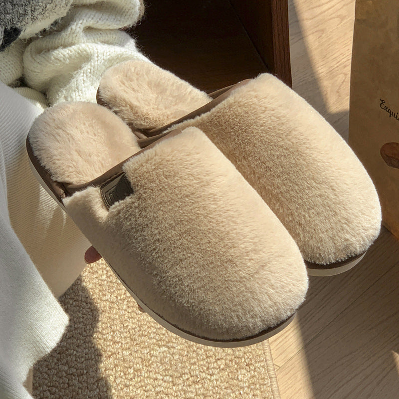 #32 - Unisex Non-Slip Plush Slippers