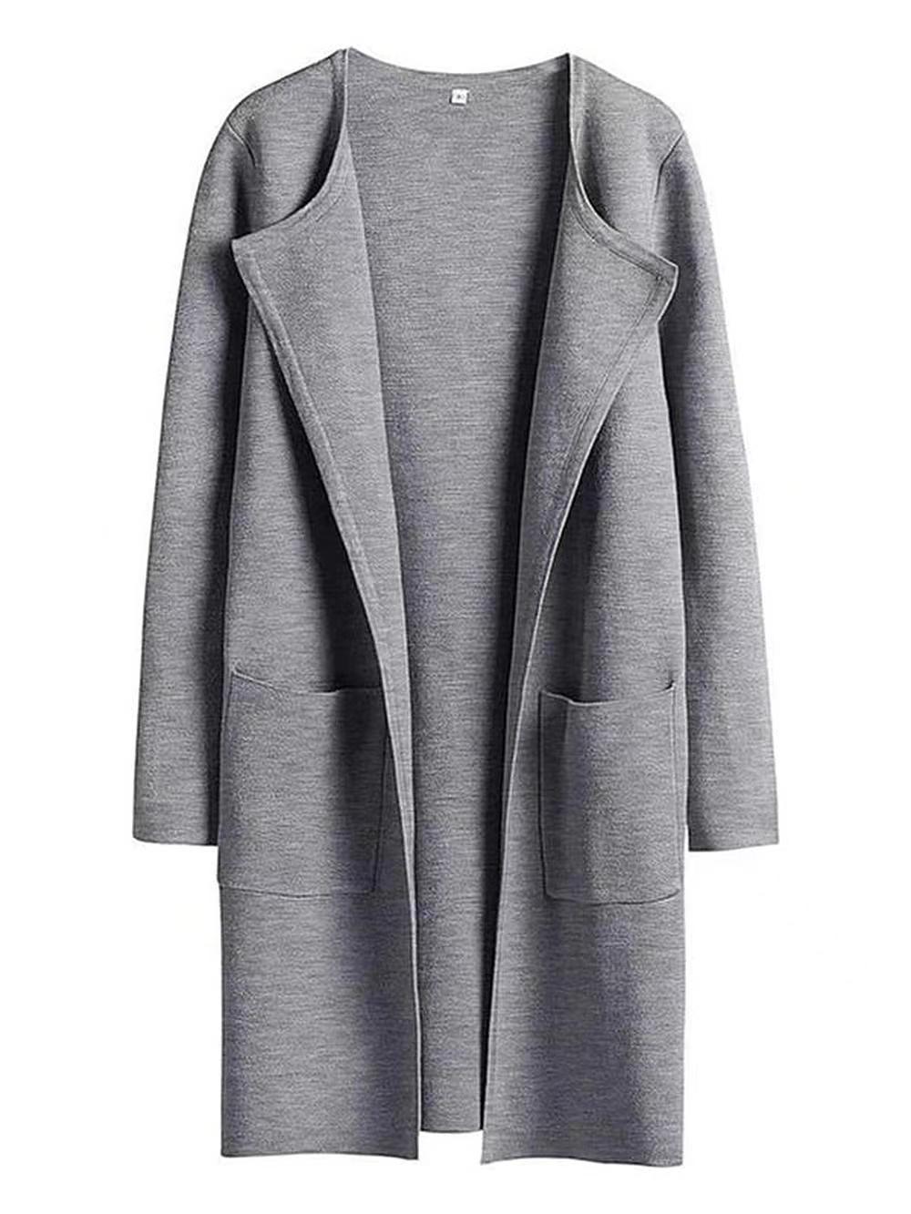Casual Turn-Down Collar Coat