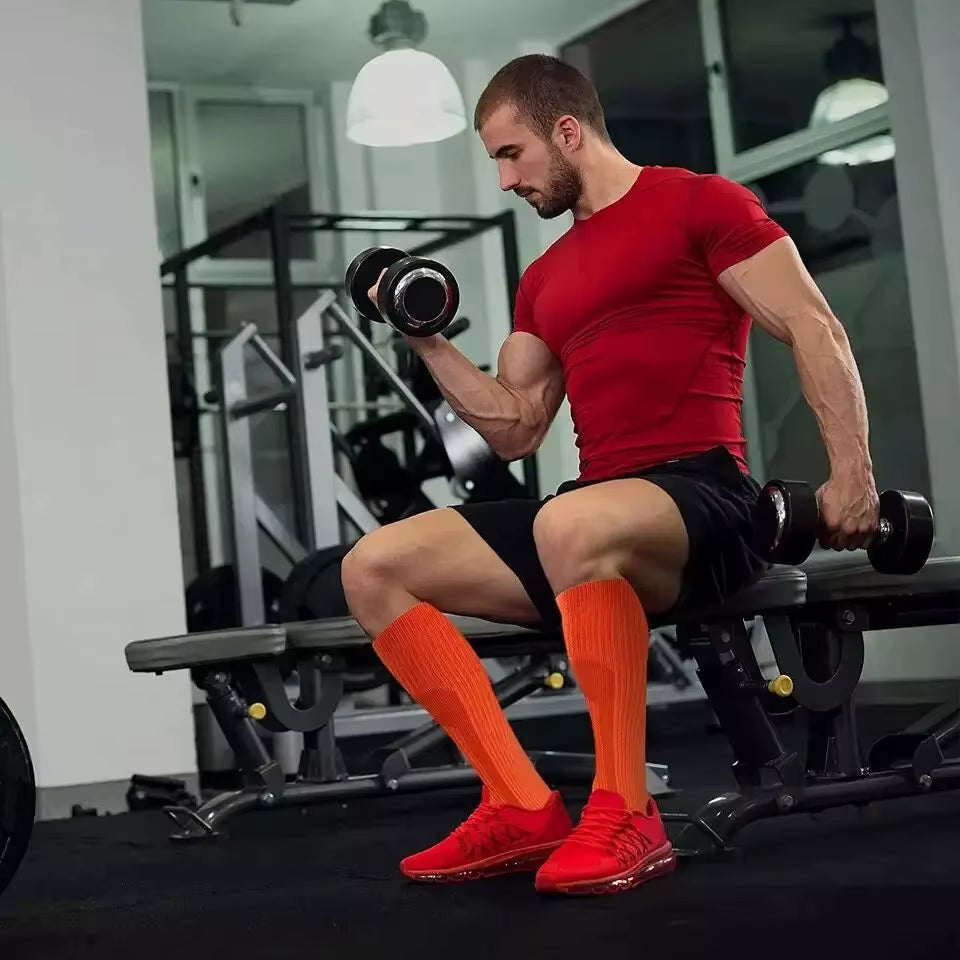 Compression Socks Varicose Diabetes Pregnancy 20-30Mmhg Sports Socks Gym Outdoor Marathon Fitness Football Cycling Elastic Socks