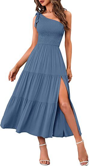Layered Pleated Summer Dress