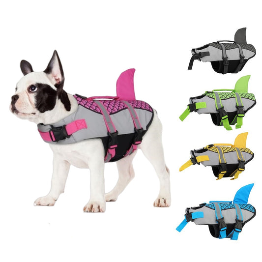 Shark Style Dog Life Vest