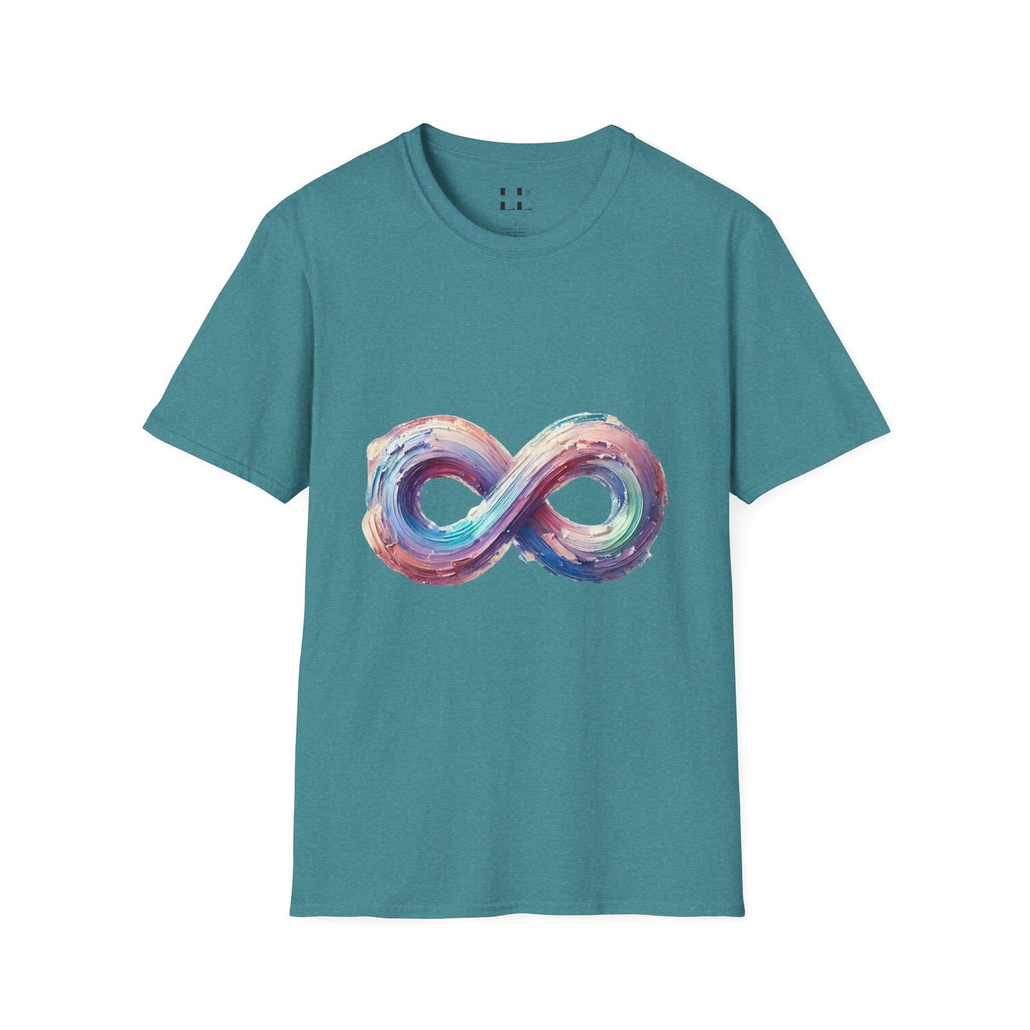 Vibrant Pastel Infinity T-Shirt - Perfect for Spring and Summer Celebrations & Gift