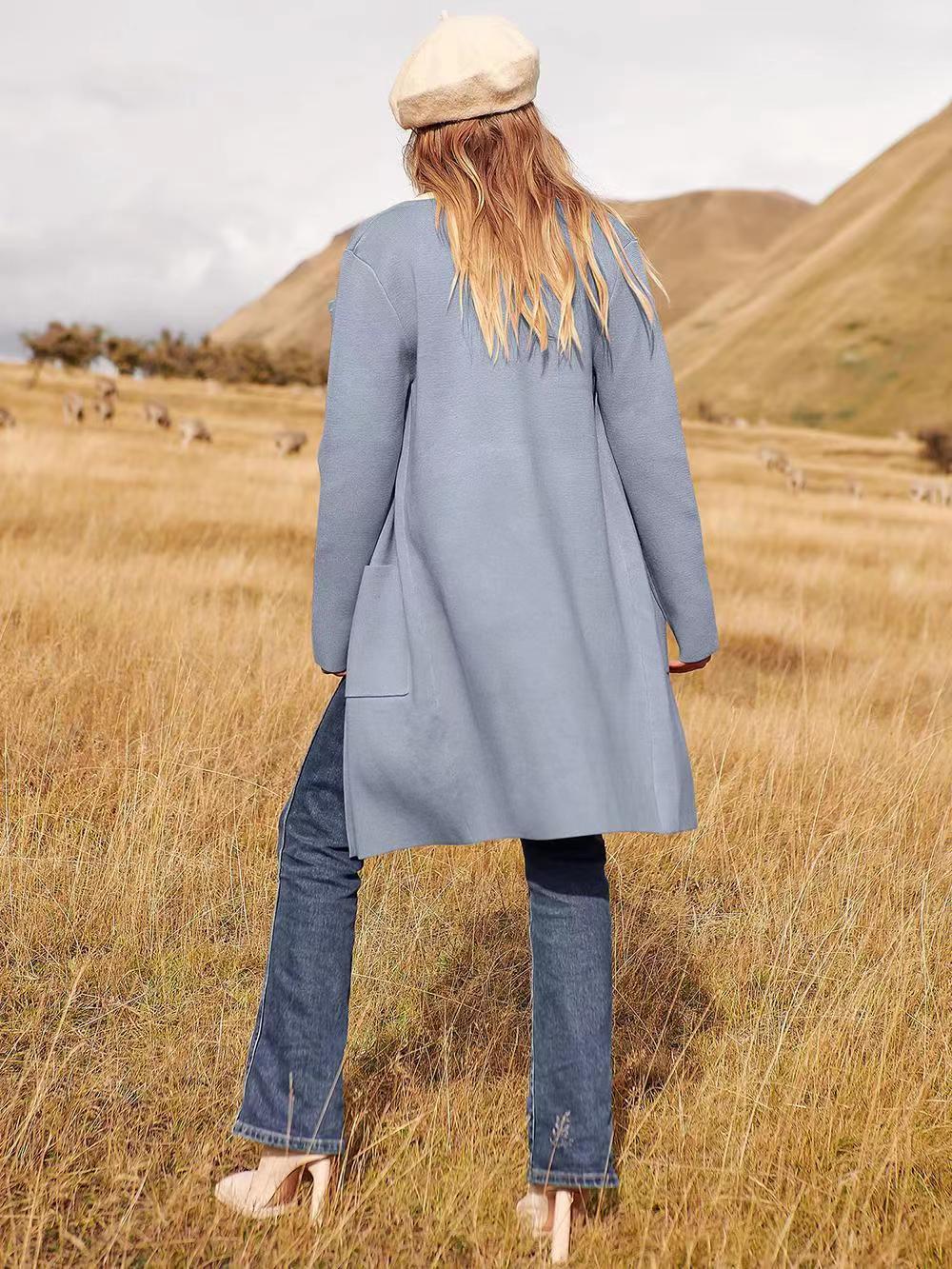 Casual Turn-Down Collar Coat