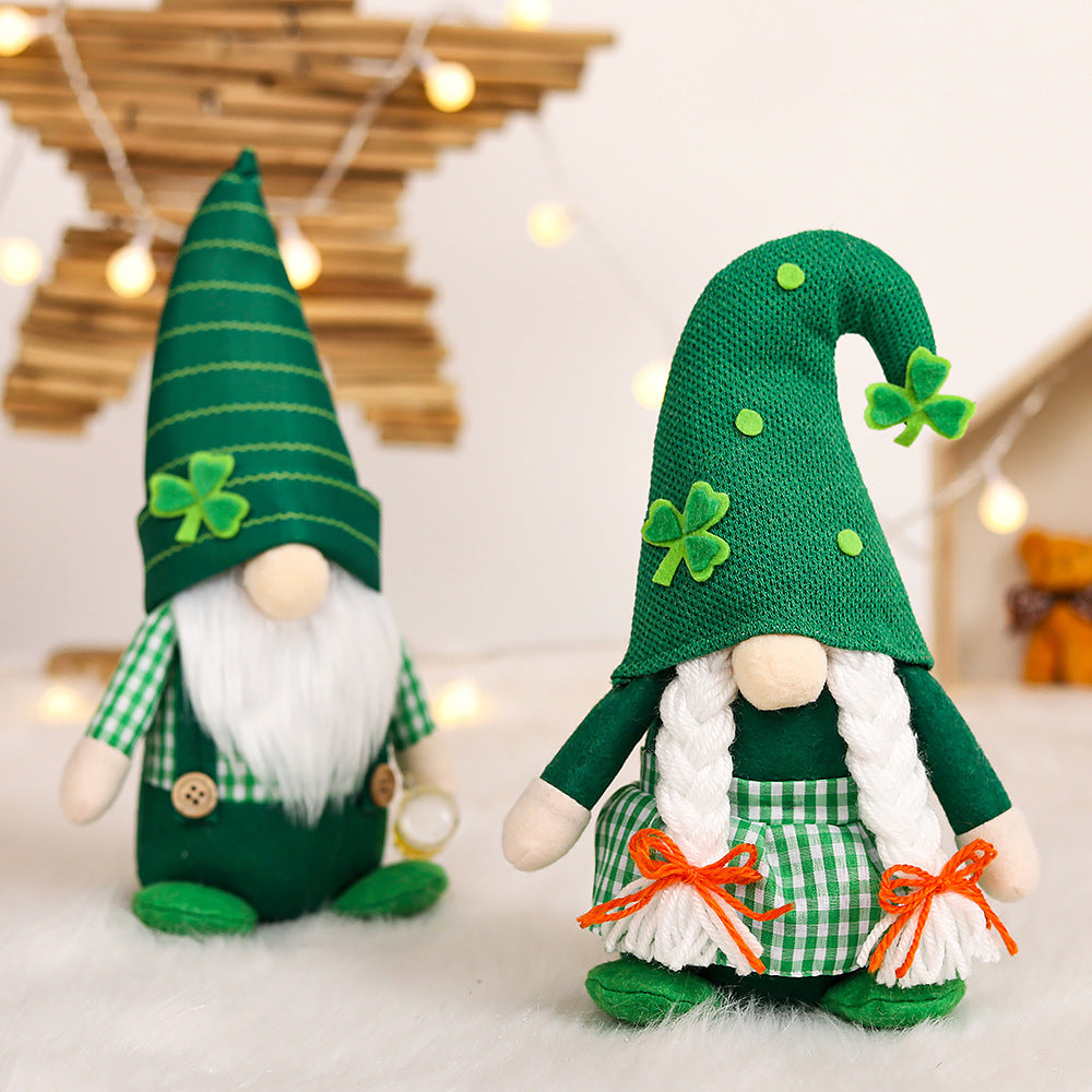 St. Patrick Doll Ornaments