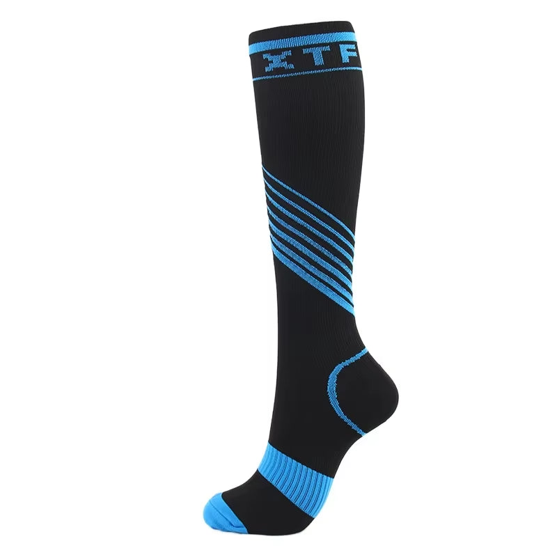 Compression Socks Varicose Diabetes Pregnancy 20-30Mmhg Sports Socks Gym Outdoor Marathon Fitness Football Cycling Elastic Socks