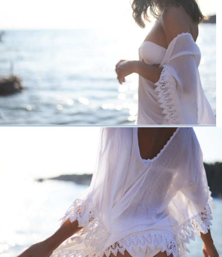 Tasseled Beach Cover-up