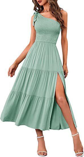 Layered Pleated Summer Dress