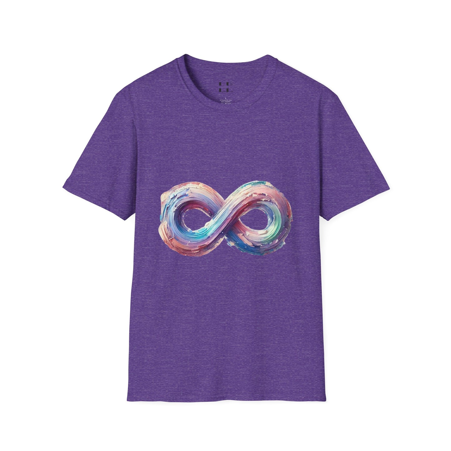 Vibrant Pastel Infinity T-Shirt - Perfect for Spring and Summer Celebrations & Gift