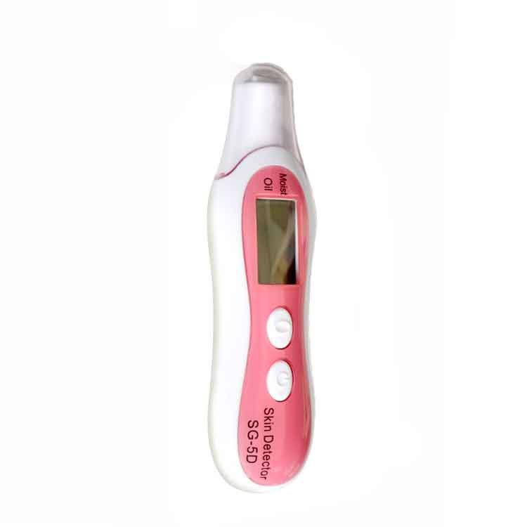 Skin moisture and oil detection pen