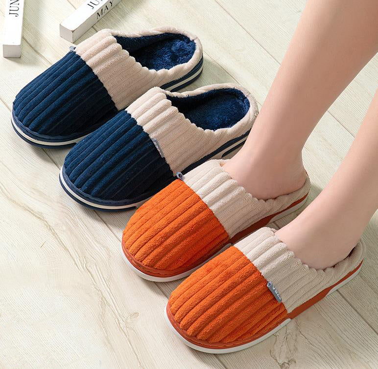 #5 - Unisex Corduroy Style House Slippers