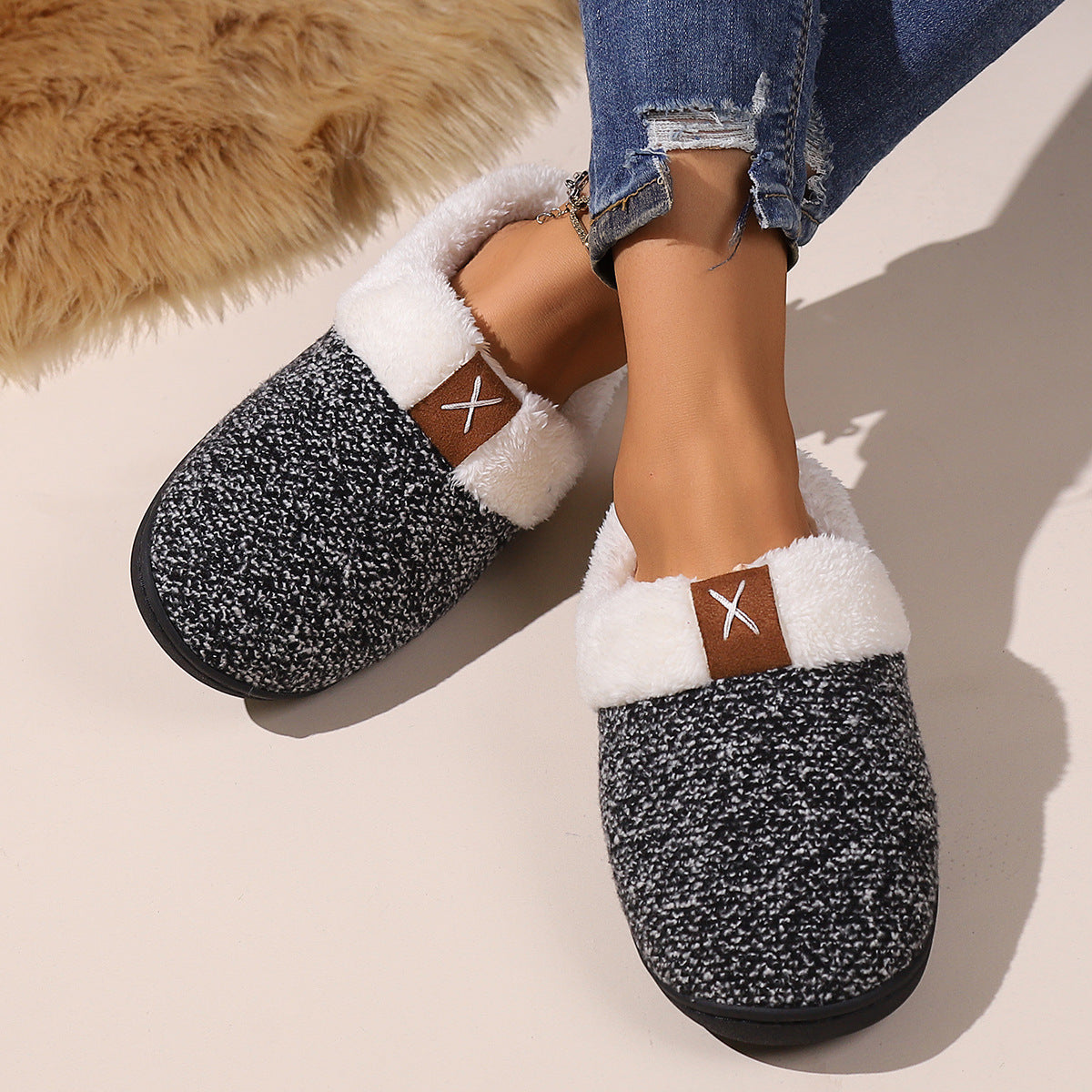#33 - Unisex Plush Winter Slippers