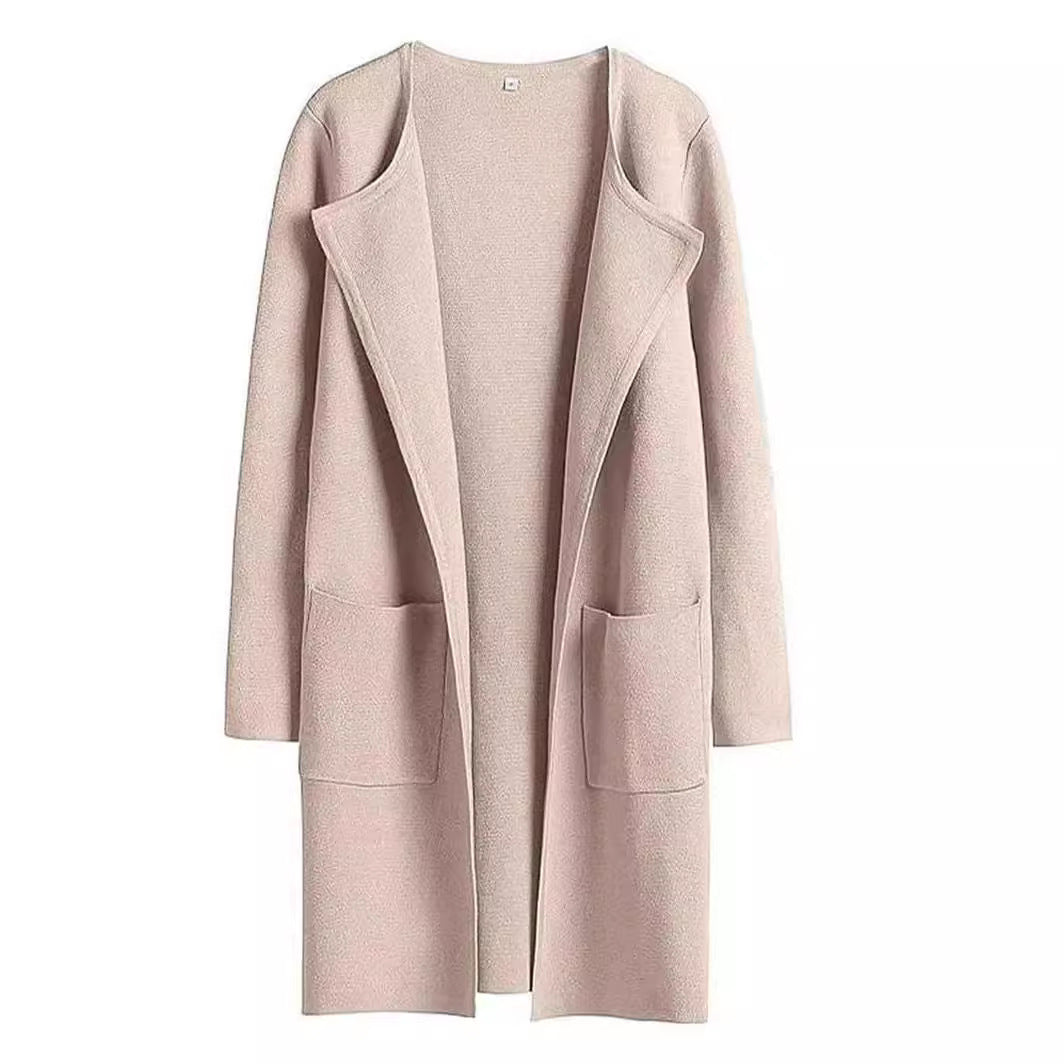 Casual Turn-Down Collar Coat