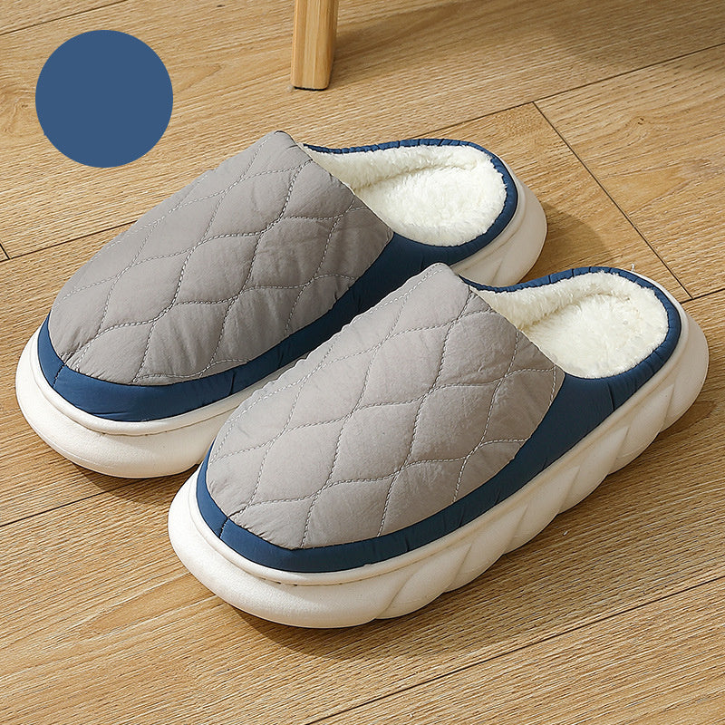 #48 - Plaid Down Slippers