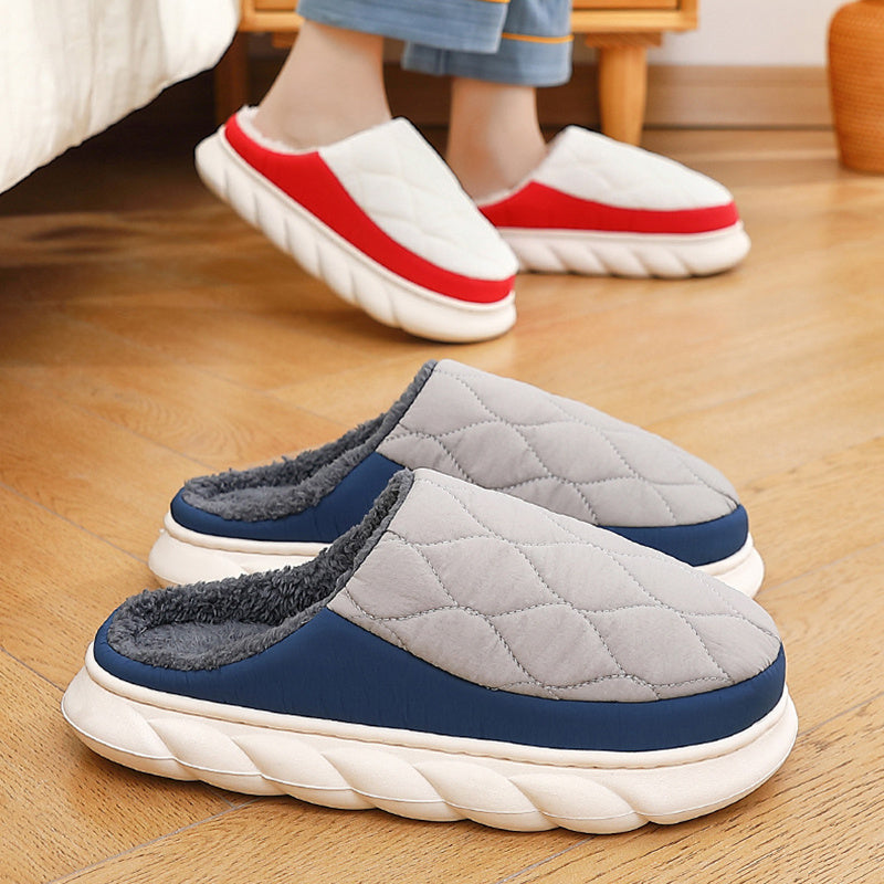 #48 - Plaid Down Slippers