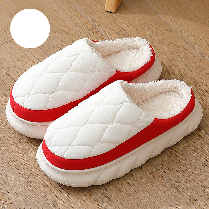#48 - Plaid Down Slippers