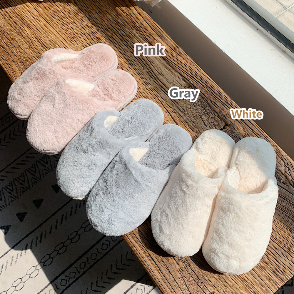 #7 - Women's Solid Color Cotton Slippers