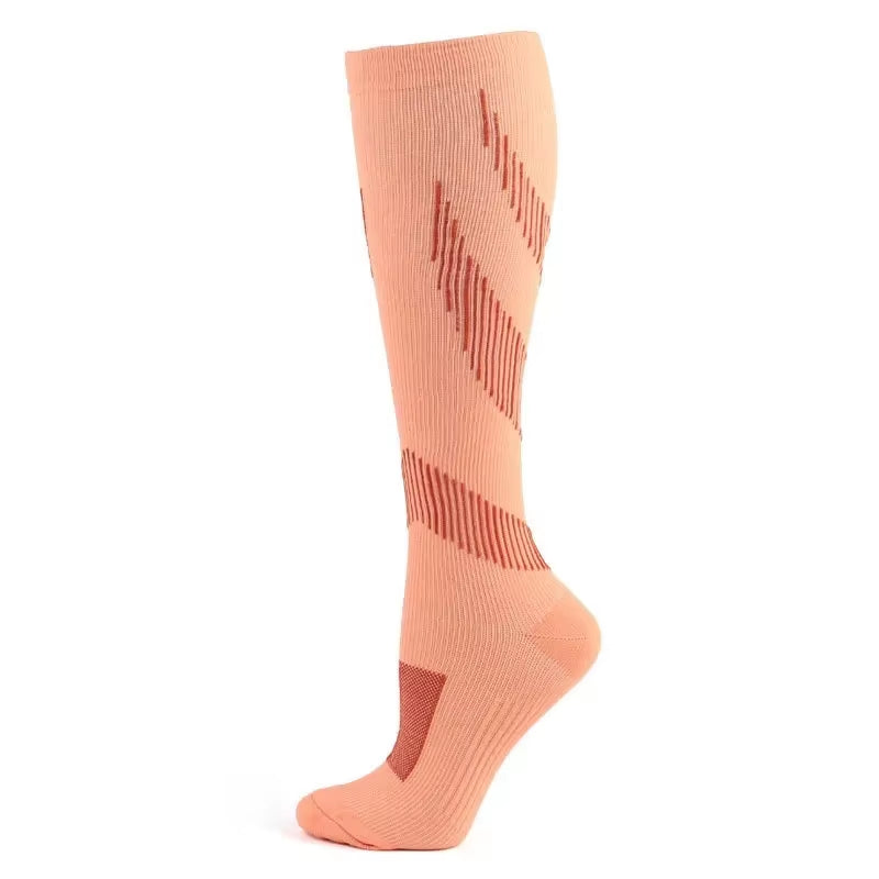 Compression Socks Varicose Diabetes Pregnancy 20-30Mmhg Sports Socks Gym Outdoor Marathon Fitness Football Cycling Elastic Socks
