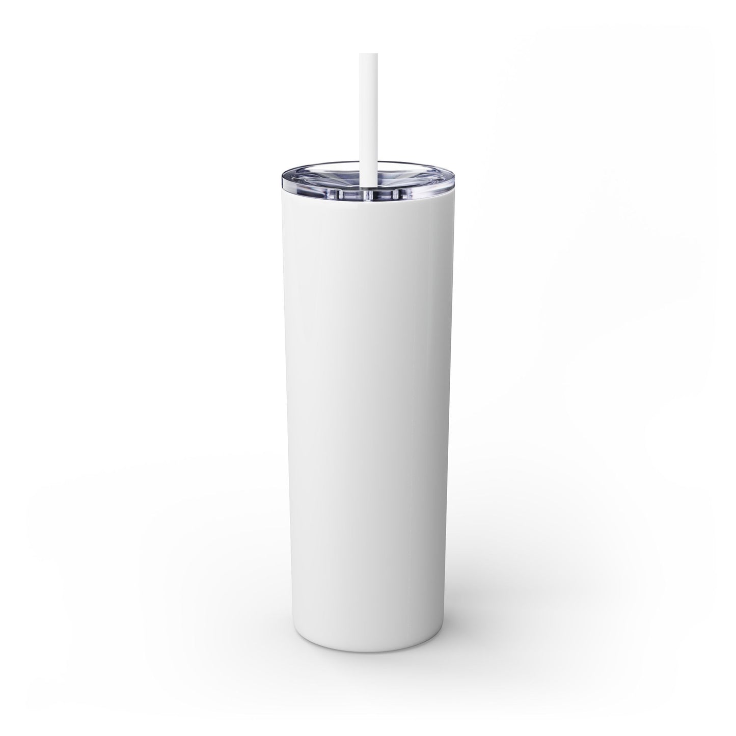 20oz Skinny Tumbler with Straw - Sip. Smile. Repeat.