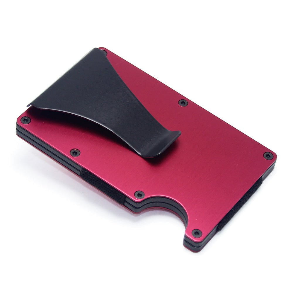 Sleek Carbon Fiber Wallet with Money Clip
