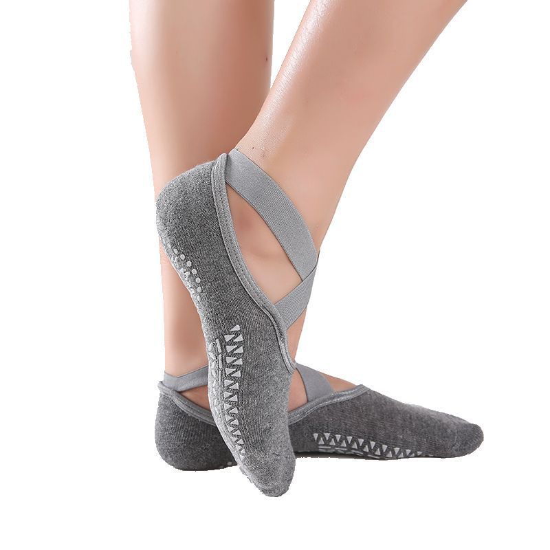 Grip-Perfect Cross Belt Yoga Socks