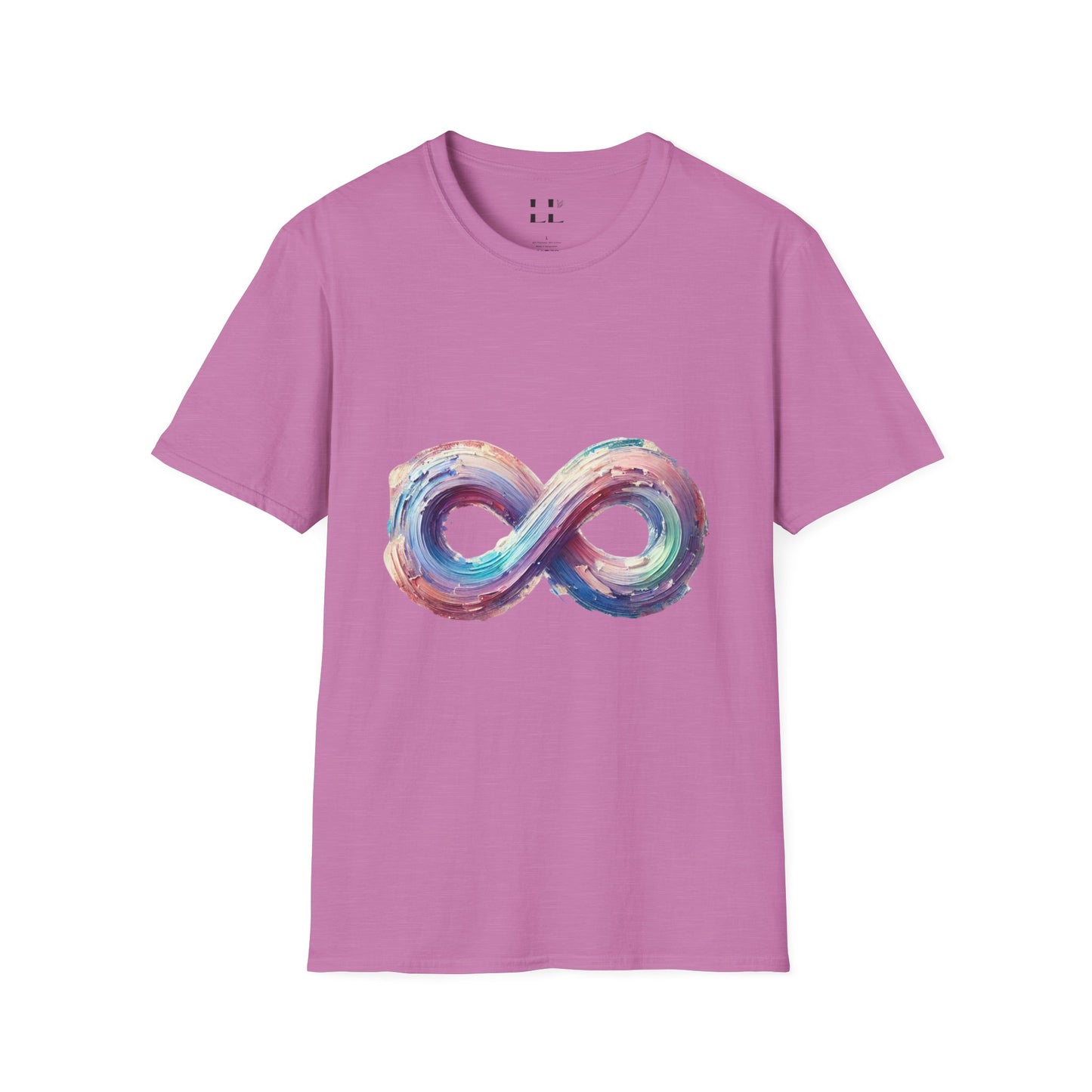 Vibrant Pastel Infinity T-Shirt - Perfect for Spring and Summer Celebrations & Gift