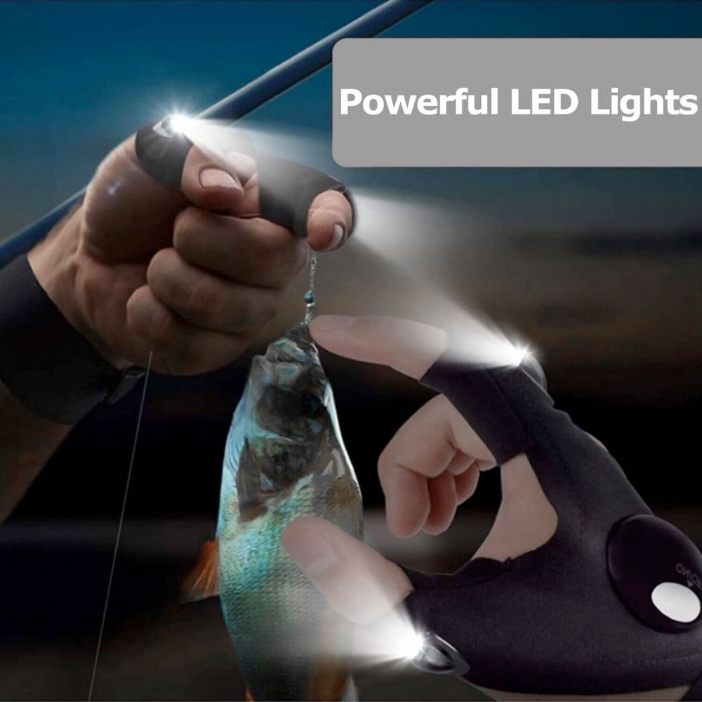 Flash Light LED Gloves