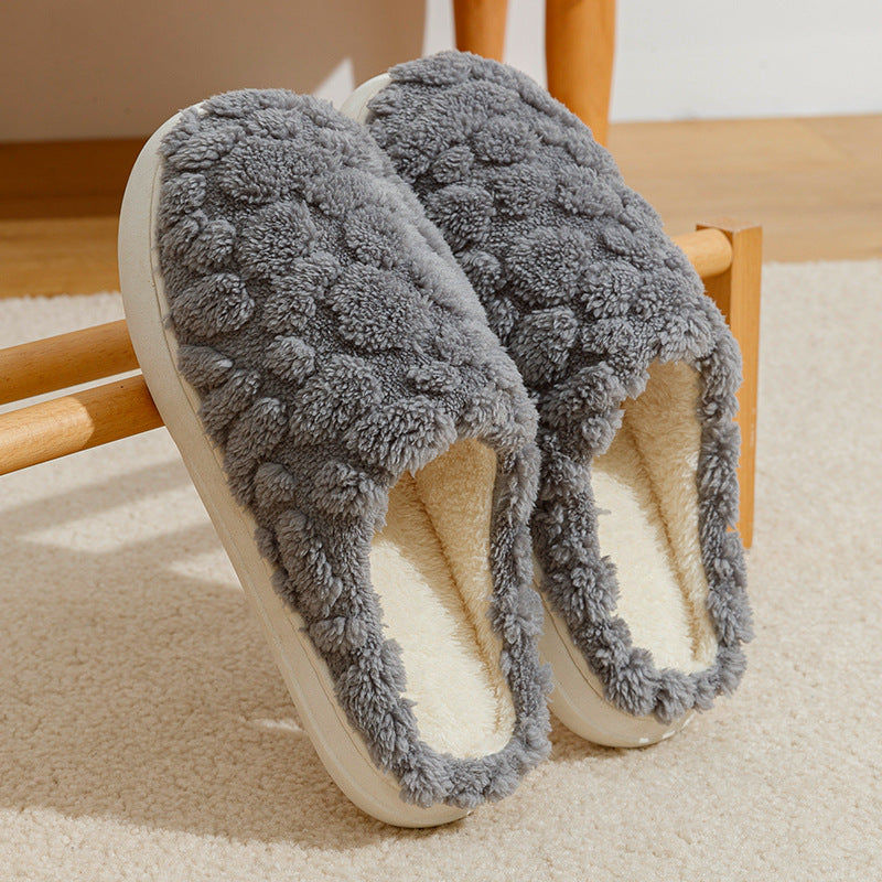 #20 Unisex Anti-Skid Plush Slippers