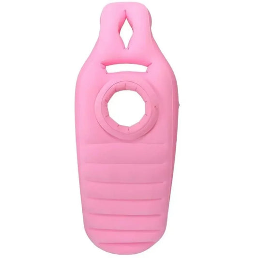 With Holes Inflatable Maternity Bed Foldable Adjustable Firmness Maternity Sleeping Mat Includes Air Pump