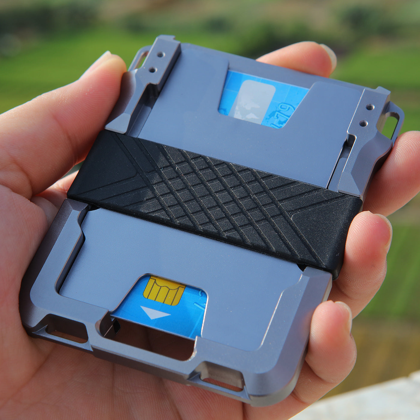 Ultra-Slim Aluminium Alloy Wallet
