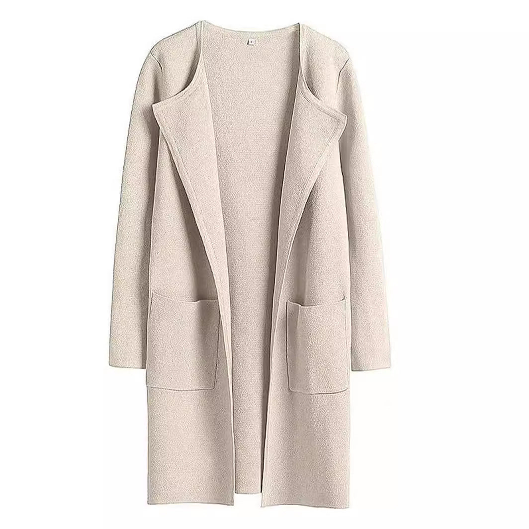 Casual Turn-Down Collar Coat